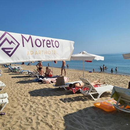 Moreto Seaside Aparthotel Обзор Экстерьер фото
